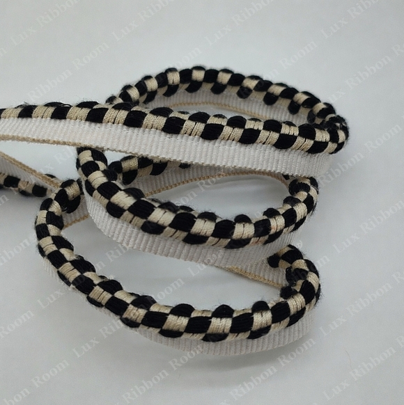 MacKenzie-Childs Other - MACKENZIE-CHILDS Courtly Check Piping Trim Retired 37in Retired Unused Lip Trim